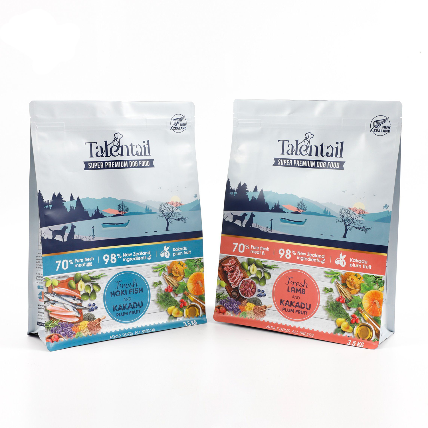 1-5 kg ​​flacher Bodenbeutel